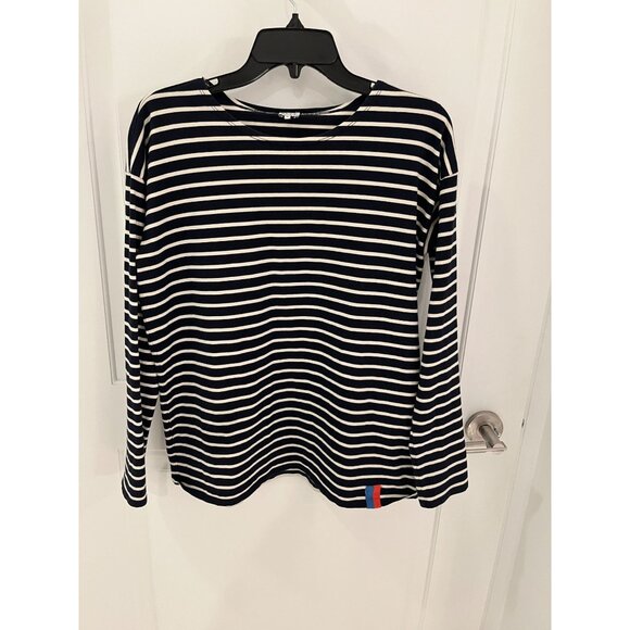 Kule Long Sleeve Nautical Striped Shirt Size MEDIUM - Picture 1 of 7